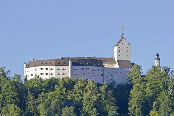 Hohenaschau hrad v Chiemgau. — Stock fotografie