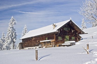Kışın Wasensteiner Alm