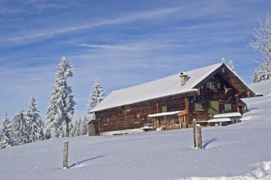 Kışın Wasensteiner Alm