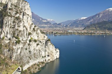 Lake Garda derinlik görünümü