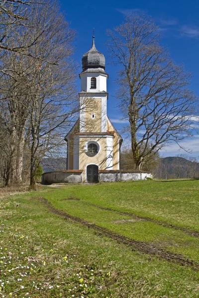 A Walchensee kápolna — Stock Fotó