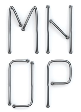 Harfleri M, N, O, P