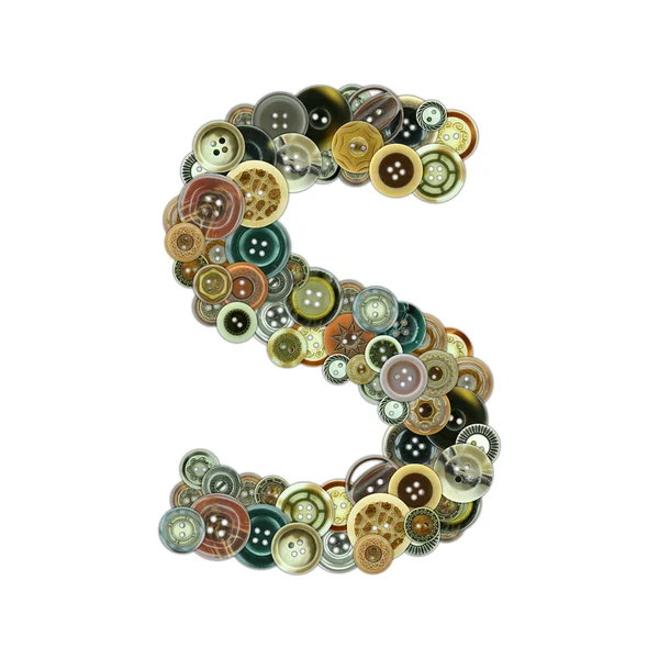 Buttons letter — Stock Photo © cobisimo #71981421