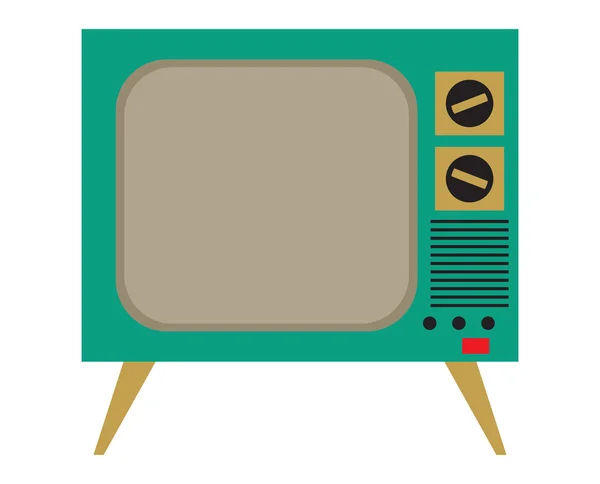 Vintage TV — Stock Vector