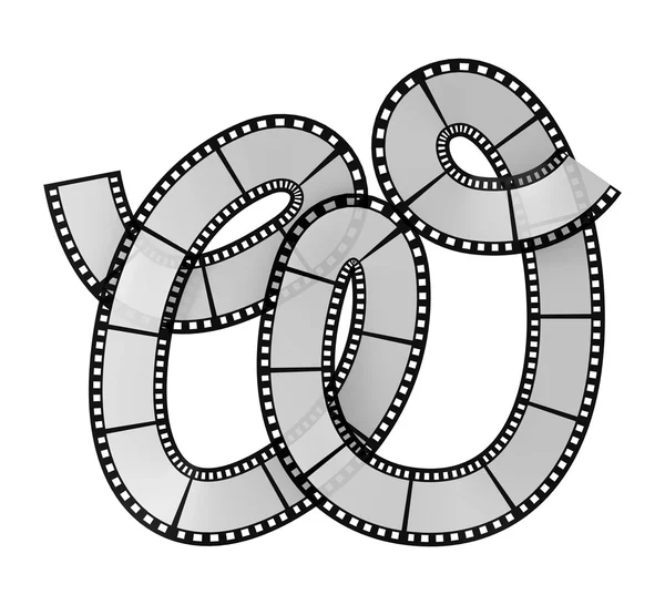 フィルム ストリップのアルファベットの文字 — ストック写真
