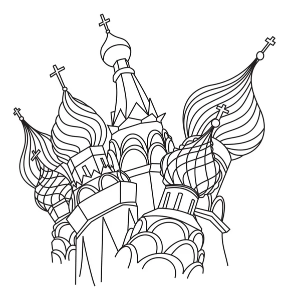 Moscou — Image vectorielle