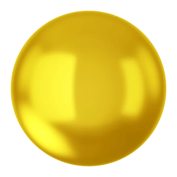 Golden ball — Stock Photo, Image