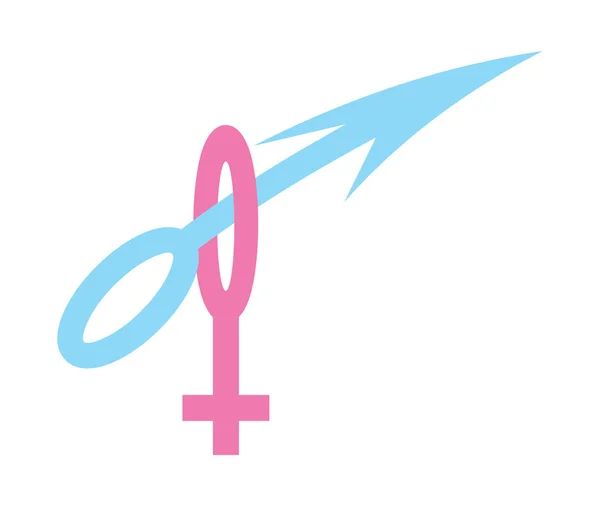 Cinsiyet işareti — Stok Vektör