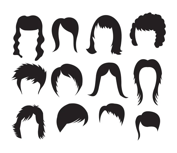 Hair styles Vector Art Stock Images | Depositphotos Hair styles Vector Art Stock Images | Depositphotos