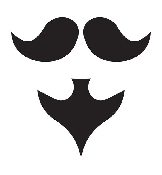 Бороди і вуса — стоковий вектор