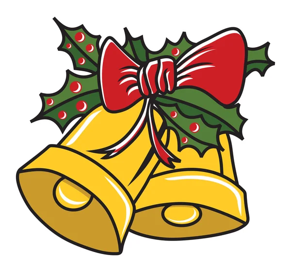 Christmas bell — Stockvector