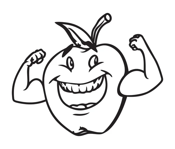 Яблоко — стоковый вектор