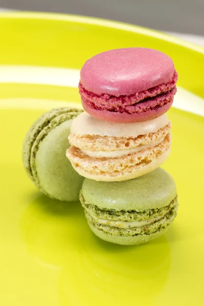 lezzetli renkli macaroons
