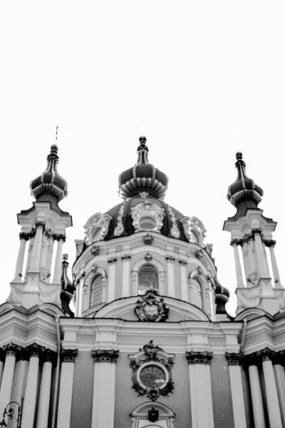 Церква Святого Андрія Після Реставрації Київ — стокове фото