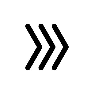 Ok simgesi vektörü. Ok sembolü. Web tasarımınız için ok işareti.