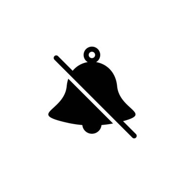 Bell Simgesi vektörü. Web siteniz için bildirim simgesi