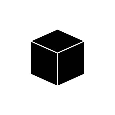 Kutu simgesi vektörü. kutu vektör simgesi, paket, paket