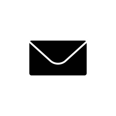 Posta simgesi vektörü. e- posta simgesi vektörü. E- posta simgesi. Zarf illüstrasyonu