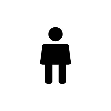 Erkek simgesi vektörü. Erkek ikon vektörü. insan sembolü