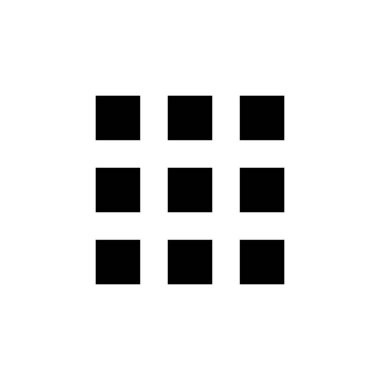 Menü Simgesi vektörü. Web menü simgesi. Hamburger menüsü sembolü