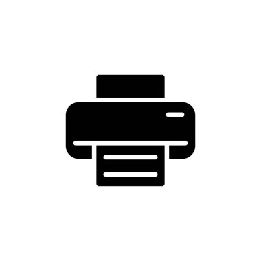 Simge vektörünü yazdır. yazıcı simgesi vektörü