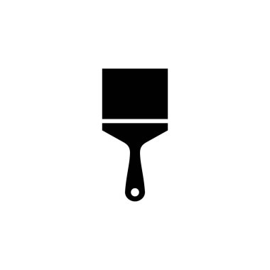 Simge vektörünü boya. boya fırçası ikon vektörü. boyama silindiri vektörü