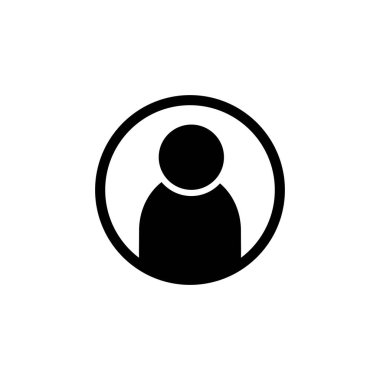 İnsanlar ikon vektörü. Kişi simgesi vektörü. Kullanıcı Simgesi vektörü