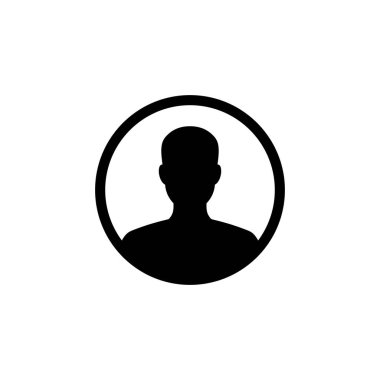 İnsanlar ikon vektörü. Kişi simgesi vektörü. Kullanıcı Simgesi vektörü