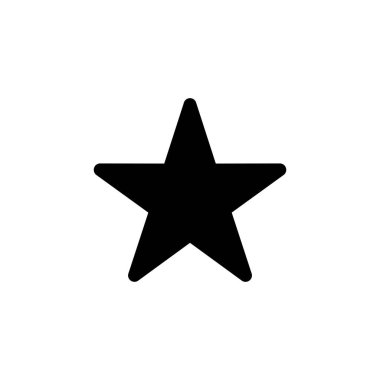 Yıldız Simgesi vektörü. derecelendirme simgesi vektörü favori yıldız simgesi