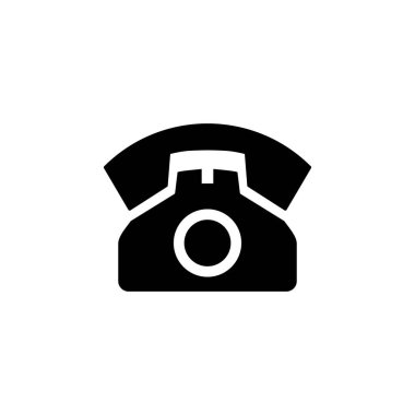 Telefon ikonu vektörü. telefon simgesi vektörü.