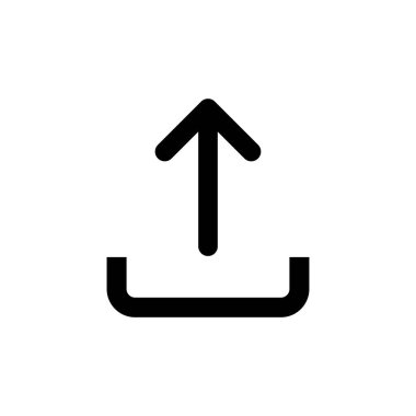 Simge vektörünü yükle. veri simgesi yükle