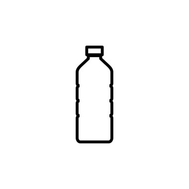 Şişe ikonu vektörü. şişe vektör simgesi