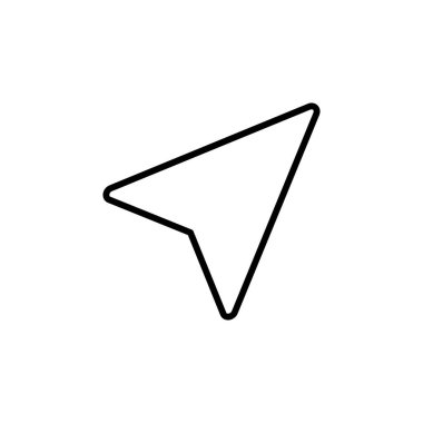 Pusula simgesi vektörü. ok pusula simgesi vektörü