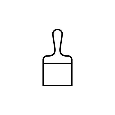 Simge vektörünü boya. boya fırçası ikon vektörü. boyama silindiri vektörü