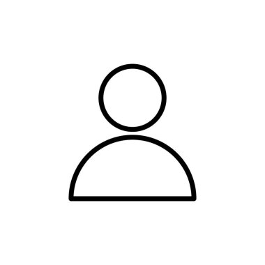 İnsanlar ikon vektörü. Kişi simgesi vektörü. Kullanıcı Simgesi vektörü