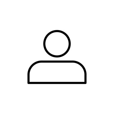 İnsanlar ikon vektörü. Kişi simgesi vektörü. Kullanıcı Simgesi vektörü