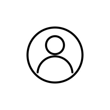 İnsanlar ikon vektörü. Kişi simgesi vektörü. Kullanıcı Simgesi vektörü