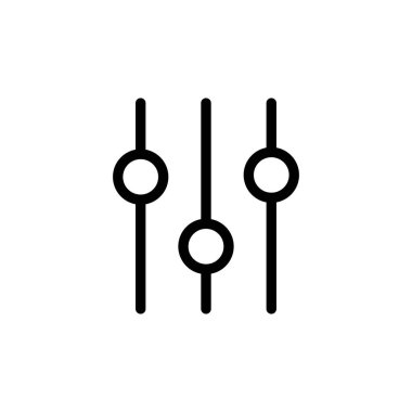 Simge Vektörü Ayarlanıyor. Cog Ayarları Simge Simgesi