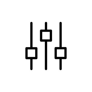 Simge Vektörü Ayarlanıyor. Cog Ayarları Simge Simgesi