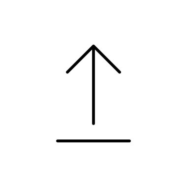 Simge vektörünü yükle. veri simgesi yükle