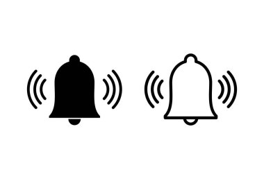 Bell Simgesi hazır. Web sitenizin tasarımı için bildirim simgesi