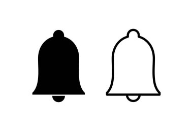 Bell Simgesi hazır. Web sitenizin tasarımı için bildirim simgesi