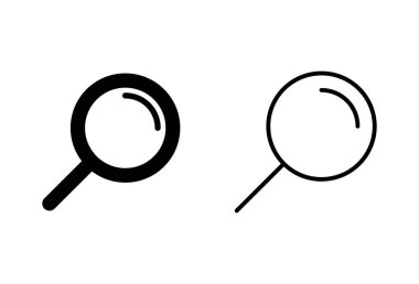 Arama simgesi ayarlandı. Büyüteç simgesini ara