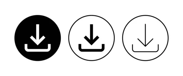 Symbolset Herunterladen Vektorsymbol Herunterladen — Stockvektor