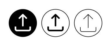 Simge yükleme seti. veri simgesi yükle