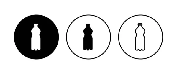 Σύνολο Εικονιδίου Μπουκαλιού Εικονίδιο Φορέα Μπουκάλι — Διανυσματικό Αρχείο