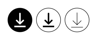 Simge indir. Vektör simgesi indir