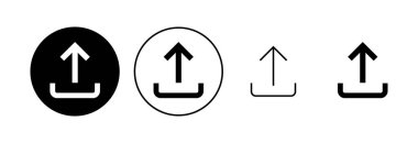 Simge yükleme seti. veri simgesi yükle