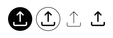 Simge yükleme seti. veri simgesi yükle