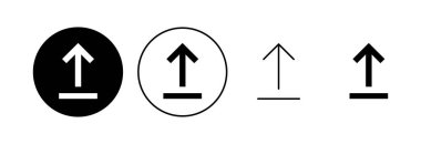 Simge yükleme seti. veri simgesi yükle